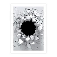 Plakat bez ramy 50x70 - Nowoczesna Abstrakcja - grafika, nowoczesna