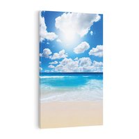 Obraz na płótnie 80x120 - Wakacyjna plaża - plaża, wakacje