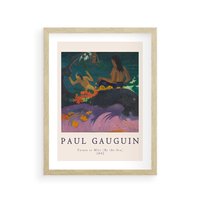Plakat w ramie 50x70 - Paul Gauguin: Reprodukcja - Paul Gauguin, reprodukcja - rama drewno