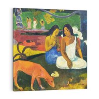 Obraz na płótnie 40x40 - Arearea 1892, Paul Gauguin - Reprodukcja - reprodukcja, obraz na płótnie