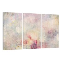 Obraz na płótnie 120x80 - Miękka Melodia Pasteli - olejne płótno, pastelowe kolory