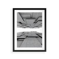 Plakat w ramie 40x50 - Architektura 3D - architektura, 3D - rama czarna