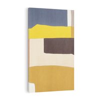 Obraz na płótnie 80x120 - Pasy Abstrakcji - kolorowe pasy, plamy koloru