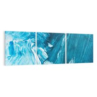 Obraz na płótnie 150x50 - Wyrazista abstrakcja w akwareli - abstrakcja, akwarela