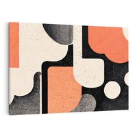 Obraz na płótnie 120x80 - Loftowa Harmonia - abstrakcja, styl loftowy