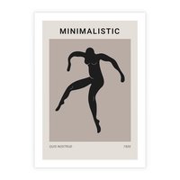 Plakat bez ramy 50x70 - Sztuka Nowoczesności: Minimalistyczny Plakat - modern art, minimalistyczny plakat