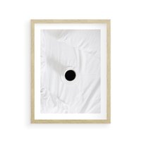 Plakat w ramie 40x50 - Prostota Rytuału - fotografia, minimalizm - rama drewno