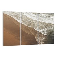 Obraz na płótnie 120x80 - Spokój nad plażą - plaża, morze