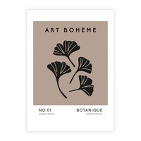Plakat bez ramy 30x40 - Botaniczne wymysły - sztuka boho, plakat