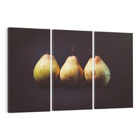 Obraz na płótnie 120x80 - Gruszki - Owocowa Harmonia - gruszki, owowce