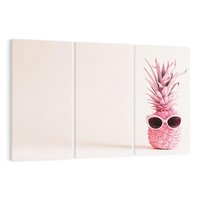 Obraz na płótnie 120x80 - Wakacyjny, ananasowy akcent - ananas, lato