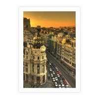 Plakat bez ramy 50x70 - Miasto Metropolii - miasto, metropolia