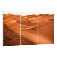 Obraz na płótnie 120x80 - Pustynny krajobraz - pustynia