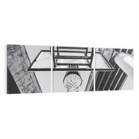 Obraz na płótnie 150x50 - Koszykówka - Radość Gry w Kosz - koszykówka, kosz