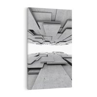 Obraz na płótnie 80x120 - Architektura 3D - architektura, 3D