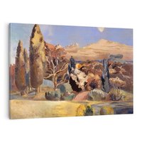 Obraz na płótnie 70x50 - Landscape of the Moon's First Quarter (1943), Paul Nash - Reprodukcja - reprodukcja, obraz na płótnie