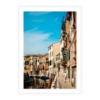 Plakat bez ramy 40x50 - Magia Miejskiego Krajobrazu - uliczka, perspektywa