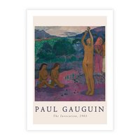 Plakat bez ramy 50x70 - Reprodukcja Gauguina: Sztuka Egzotyczna na Plakacie - paul gauguin, plakat