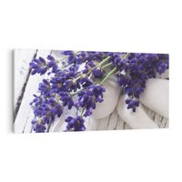 Obraz na płótnie 100x50 - relaks z aromatem - lawenda, spa