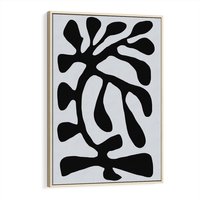 Obraz w ramie 80x120 - Przenikające Refleksje - matisse, sztuka nowoczesna - rama drewno