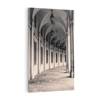 Obraz na płótnie 80x120 - Kolumny Elegancji - architektura, kolumny