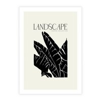 Plakat bez ramy 50x70 - Rytmy roślinnego życia - nowoczesna sztuka, minimalistyczny styl