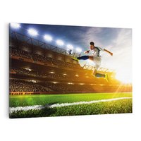 Obraz na płótnie 70x50 - Pasja Sportu - stadion, piłka nożna