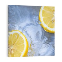 Obraz na płótnie 70x70 - Cytryny Kwasowa Świeżość - cytryny, owoce