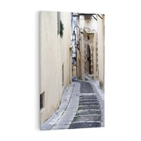 Obraz na płótnie 80x120 - Uroki Włoskiej Uliczki - włoska, uliczka
