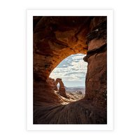 Plakat bez ramy 30x40 - Magia pustynnego kanionu - pustynia, kanion