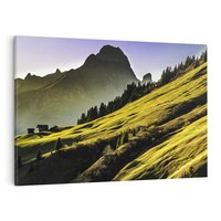 Obraz na płótnie 70x50 - Górska łąka - góry, łąka