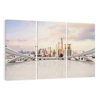 Obraz na płótnie 120x80 - Tętniące życiem Miasto Azji - Chiny, Miasto