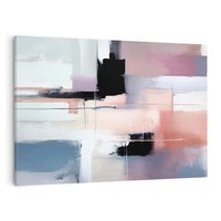 Obraz na płótnie 100x70 - Zamglone Kierunki - abstrakcja, obraz olejny