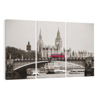 Obraz na płótnie 120x80 - Ikona Londynu - Most - most, Londyn