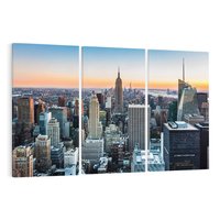 Obraz na płótnie 120x80 - Pulsujący Nowy Jork - New York, miasto