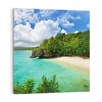 Obraz na płótnie 30x30 - Tropikalna wyspa na Filipinach - Filipiny, tropikalna