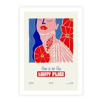 Plakat bez ramy 50x70 - Abstrakcyjna Afirmacja - sztuka nowoczesna, abstrakcyjny styl