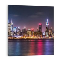 Obraz na płótnie 40x40 - Ameryka w oczach Nowego Jorku - Ameryka, USA