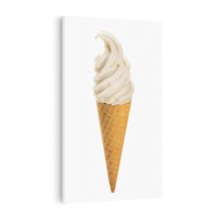 Obraz na płótnie 70x100 - Rozkoszna Chłodząca Radość - lody, lód