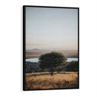 Obraz w ramie 50x70 - Siła Natury - drzewo, pejzaż - rama czarna