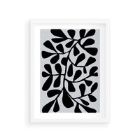 Plakat w ramie 30x40 - Echa Wyobraźni - matisse, sztuka nowoczesna - rama biała