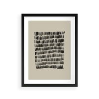 Plakat w ramie 30x40 - Echa Zapomnianych Wymiarów - nowoczesna sztuka, plakat - rama czarna
