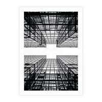 Plakat bez ramy 50x70 - Czar i Wielkość - wieżowce, architektura