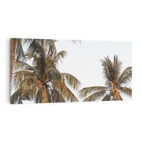 Obraz na płótnie 120x60 - Palmy - tęsknota za Hawajami - palmy, Hawaje