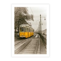 Plakat bez ramy 40x50 - Tramwaj w Lizbonie - Lizbona, tramwaj