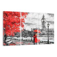 Obraz na płótnie 120x80 - Big Ben w Londynie - londyn, big ben