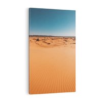 Obraz na płótnie 50x70 - Piasek w Przytulnym Wnętrzu - pustynia, piasek