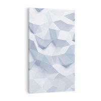 Obraz na płótnie 80x120 - Trójwymiarowa geometria - geometria, 3d