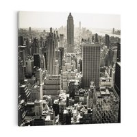 Obraz na płótnie 40x40 - Dusza wielkiego miasta - Manhattan, Nowy Jork