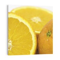 Obraz na płótnie 50x50 - Cytrusy Żywy Zapach Energii - cytruny, owoce